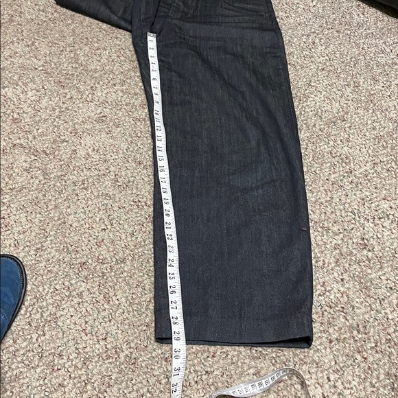 Zara dark rinse high rise barrel ultra wide leg jeans - new - Picture 12 of 13